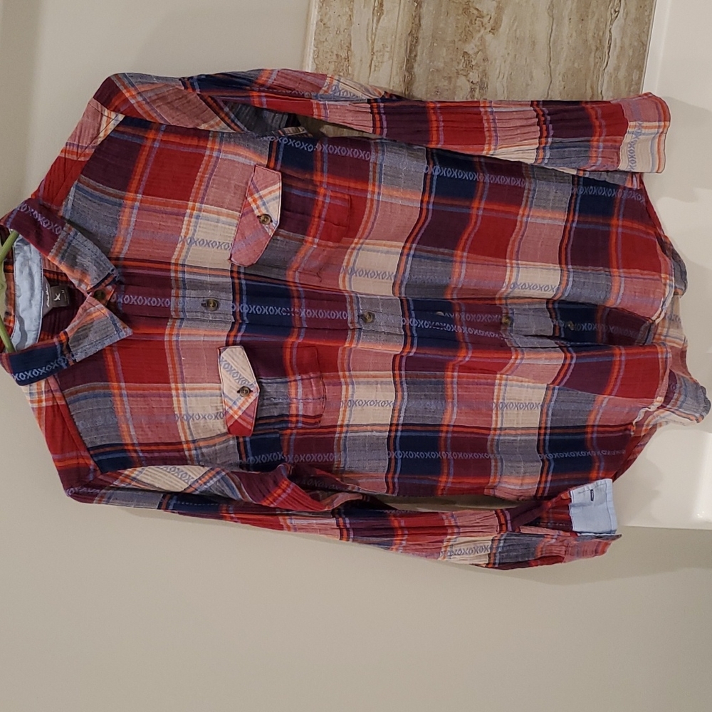Eddie Bauer Button Up Shirt Sz Medium Worn Only Once!